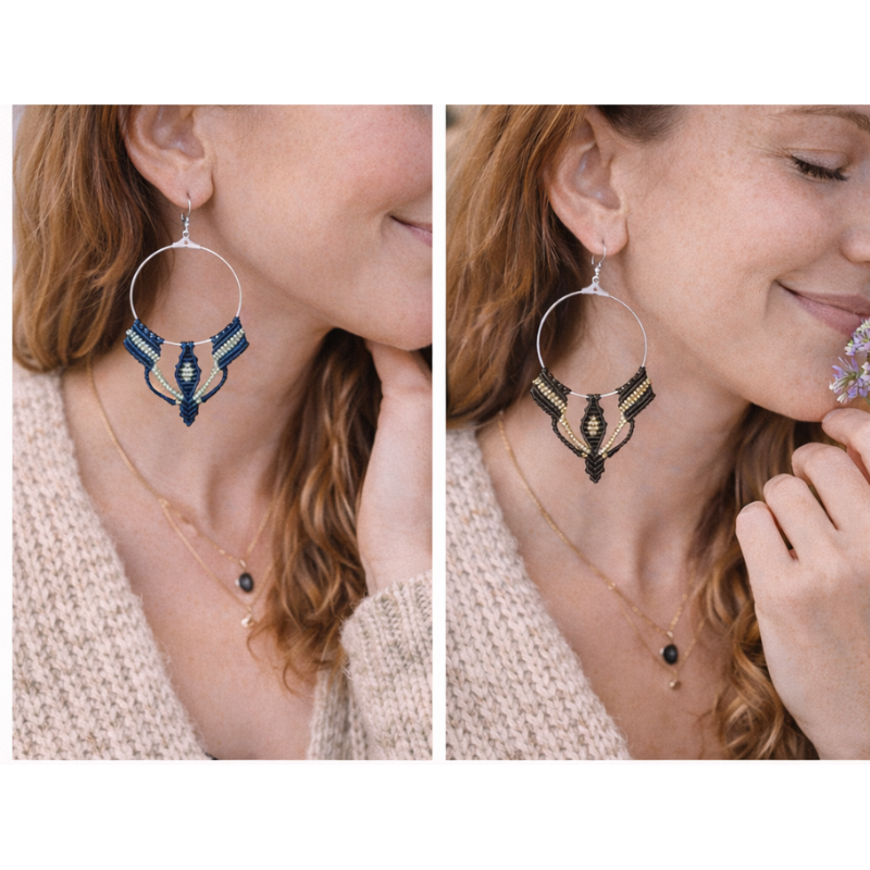 Kit DIY Boucles d'oreilles Océa