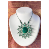 Collier Mandala Malachite