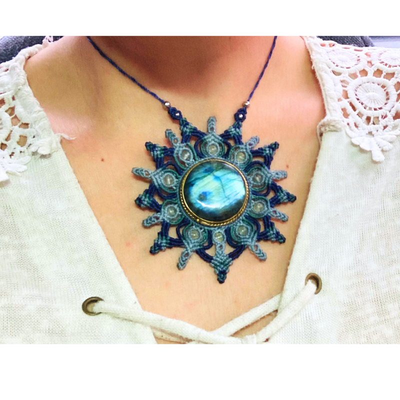 Mandala Labradorite