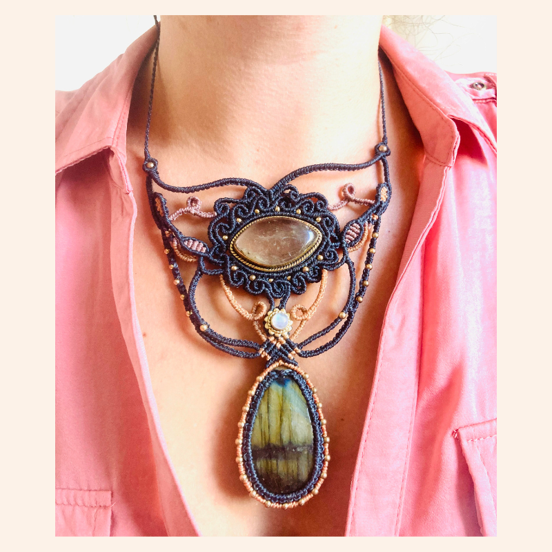 collier labradorite