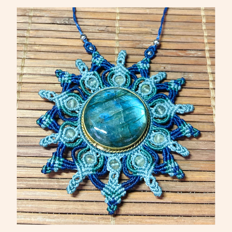 Mandala Labradorite