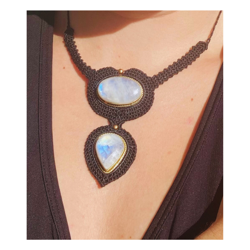 Collier Pierre de Lune