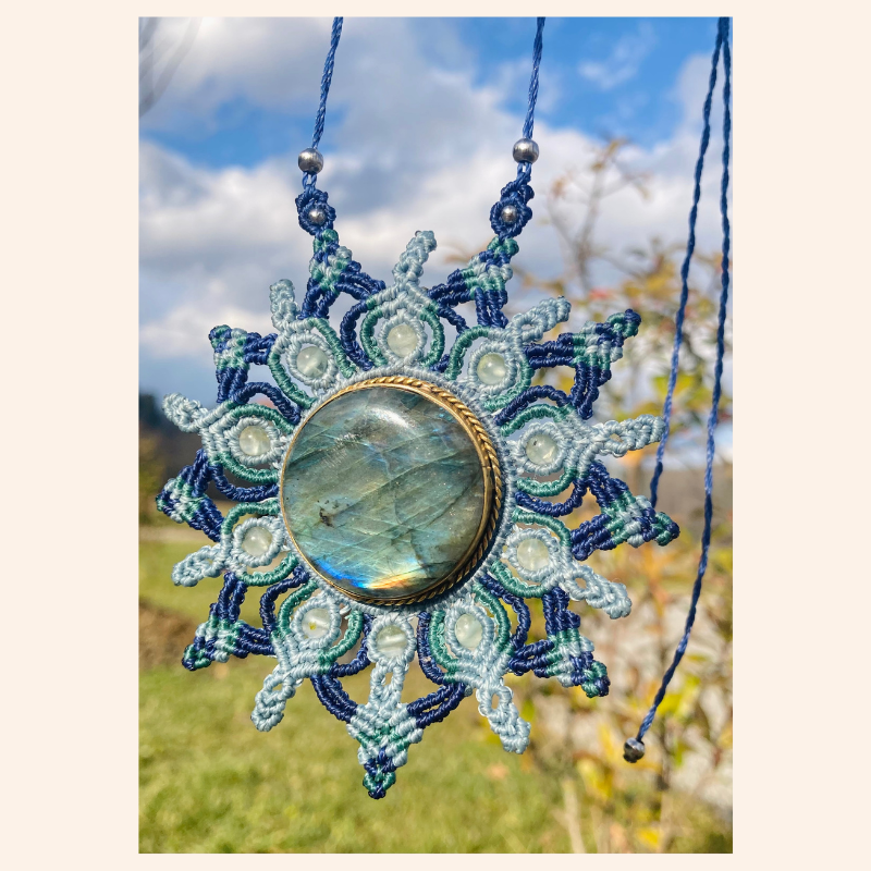 Mandala Labradorite