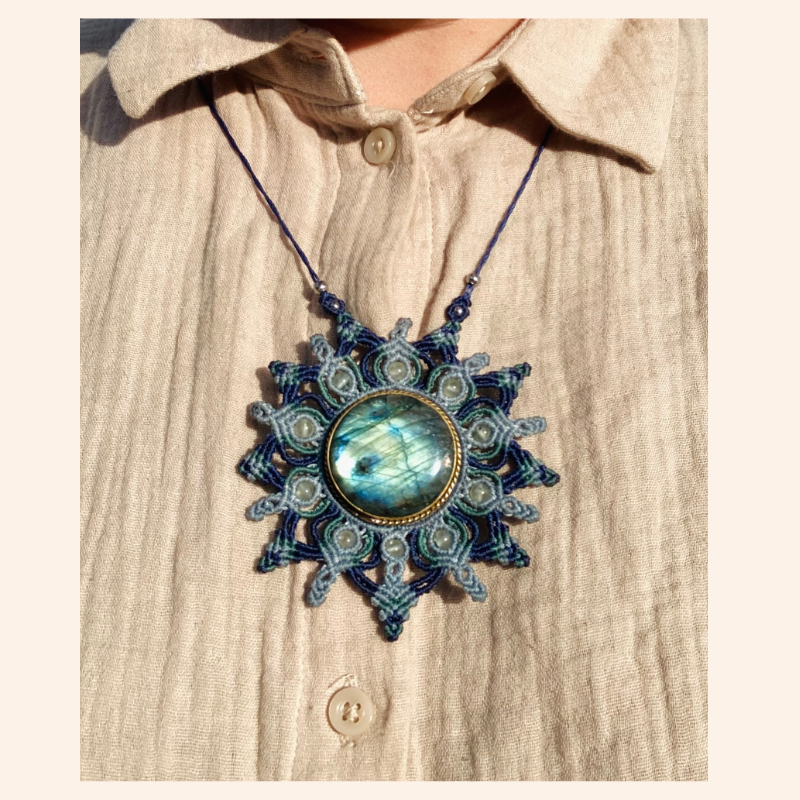 Mandala Labradorite