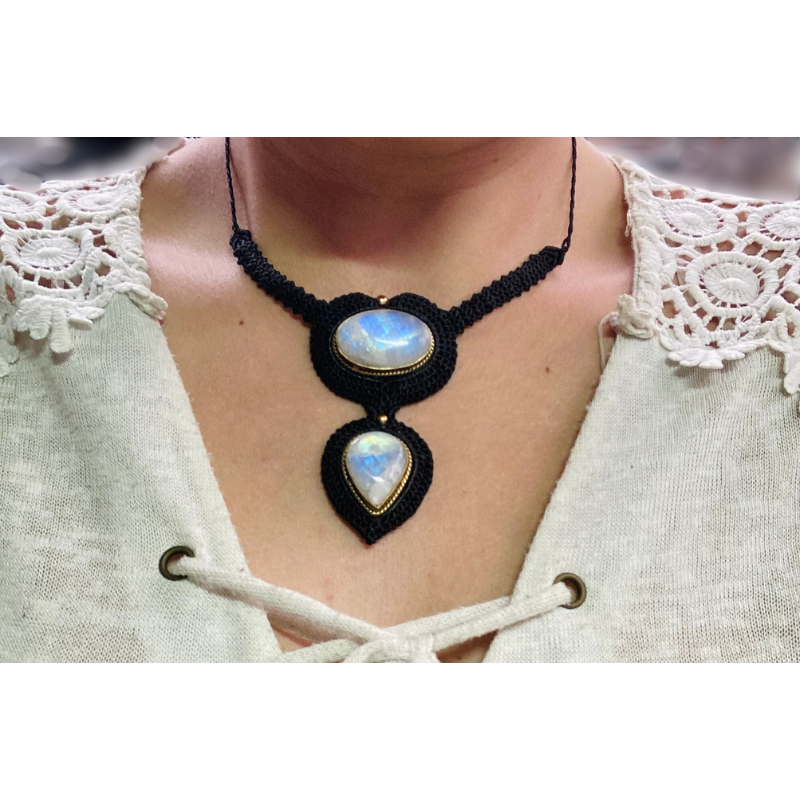 Collier Pierre de Lune
