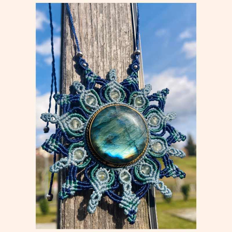 Mandala Labradorite