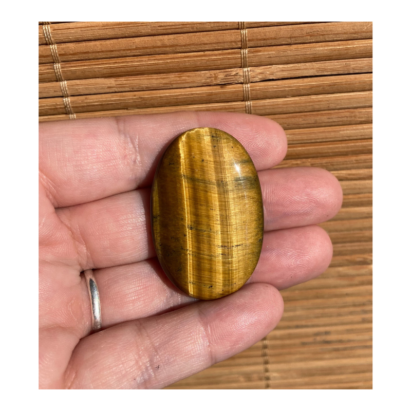 Pierre Cabochon Œil de Tigre