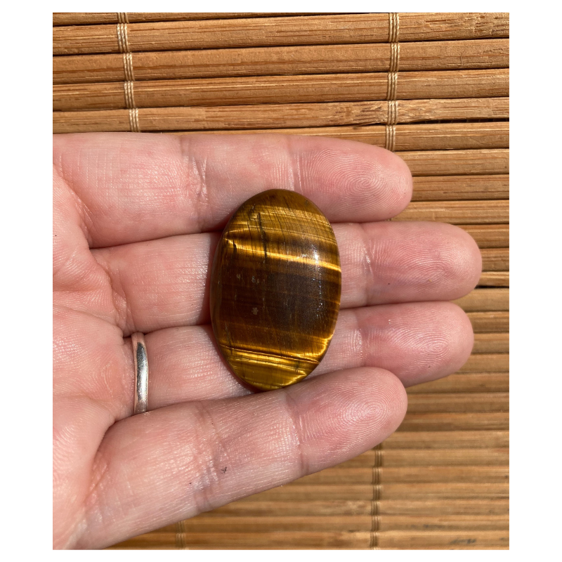 Pierre Cabochon Œil de Tigre