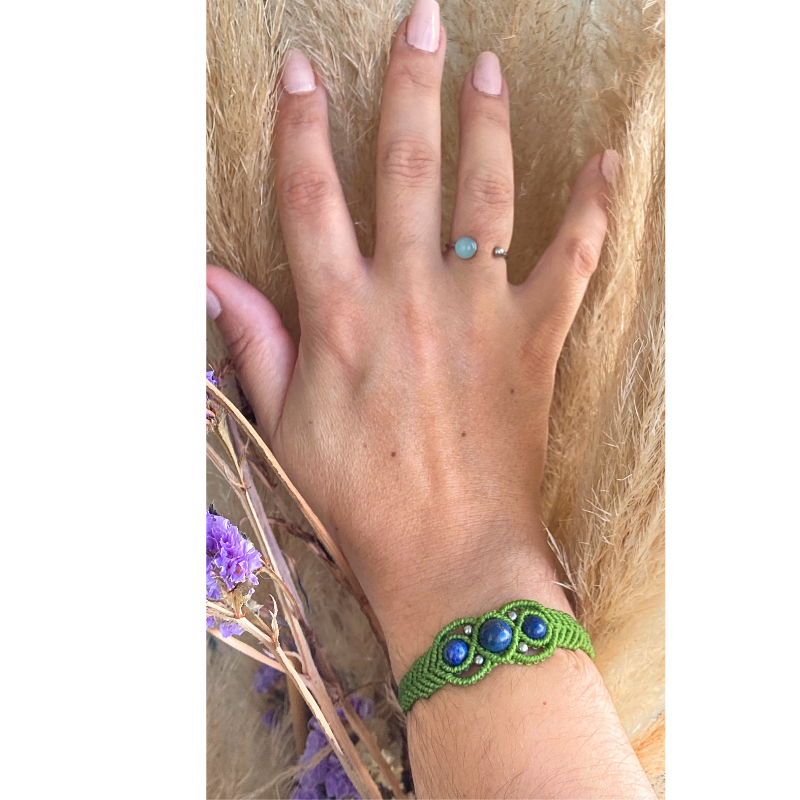 Bracelet micro macramé