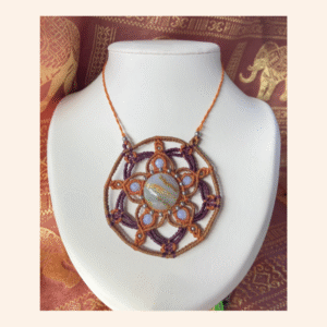 Collier Mandala Agate