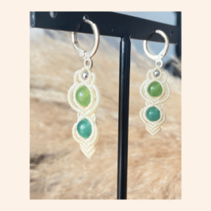 Boucles d'oreilles Jade