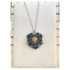 Collier Mandala en Œil de Tigre