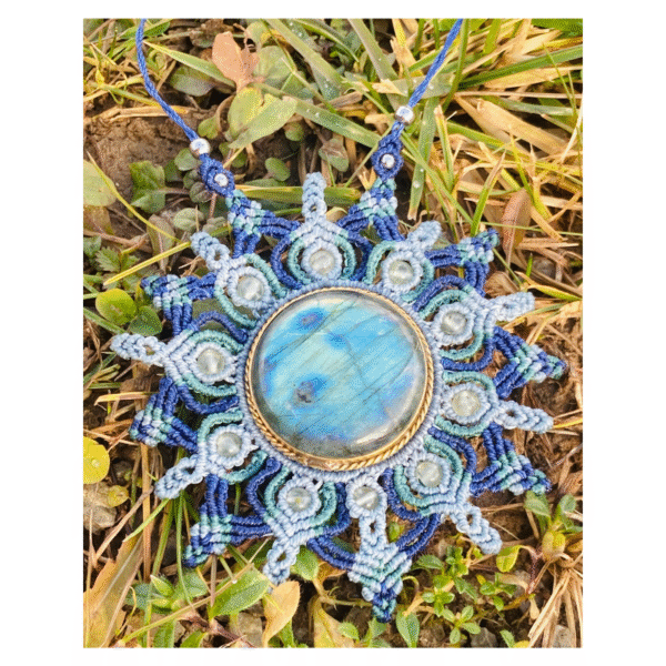 Collier Mandala Labradorite
