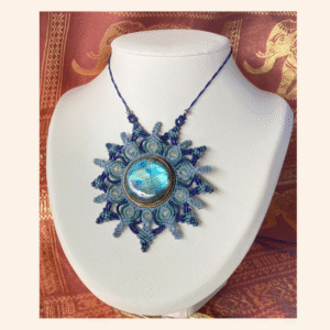 Collier Mandala Labradorite