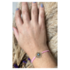 bracelet rose pierre de lune Bracelets Soleil Céleste