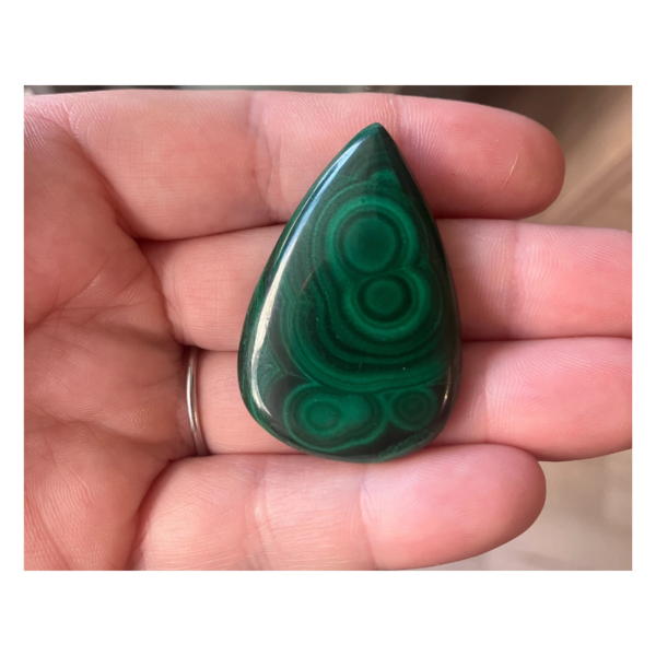 Cabochon Malachite Cabochon Malachite Goutte