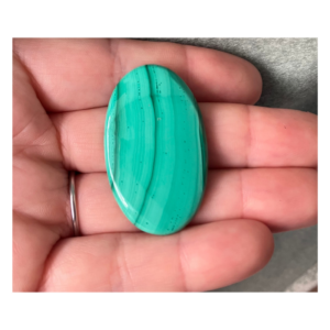 Cabochon Malachite Ovale