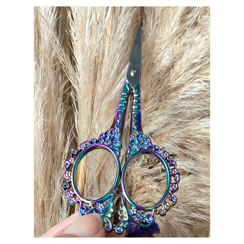 Ciseaux vintage Multicolore