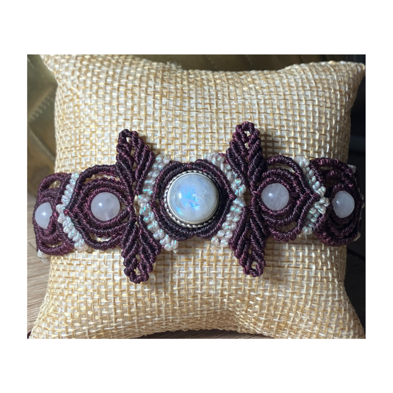 Bracelet Feuille Lunaire