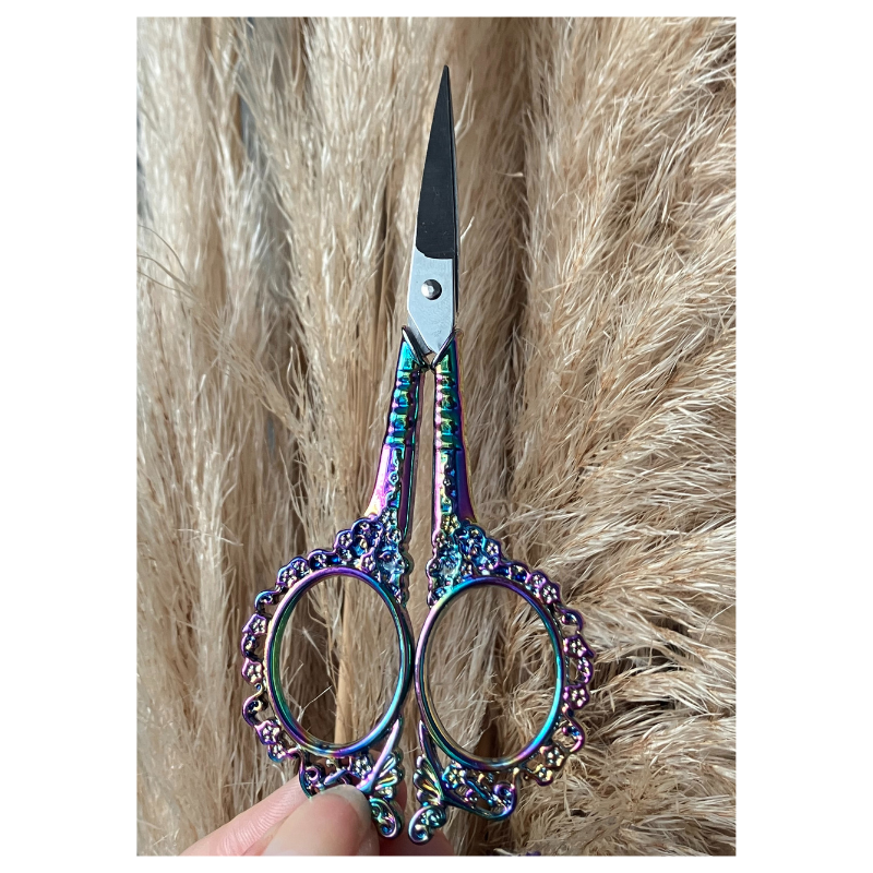 Ciseaux vintage Multicolore