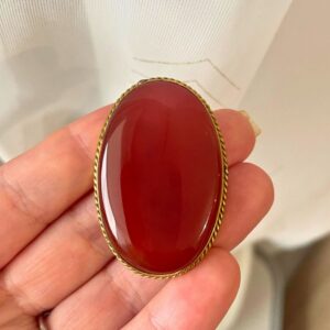 cornaline rainurée Pierre Cornaline Rainurée