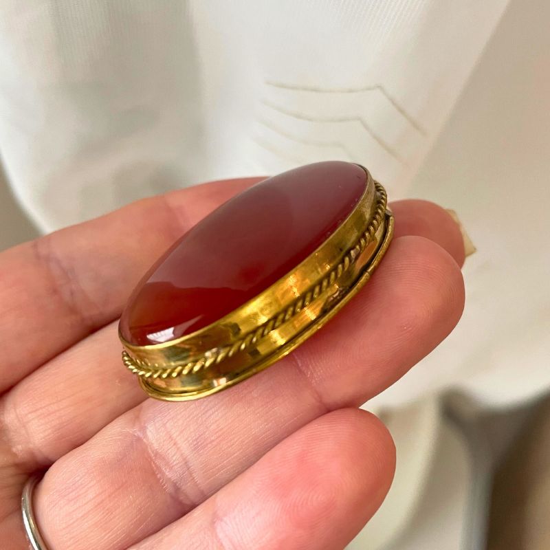 Pierre Cornaline Rainurée