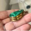 Malachite Rainurée Naturelle
