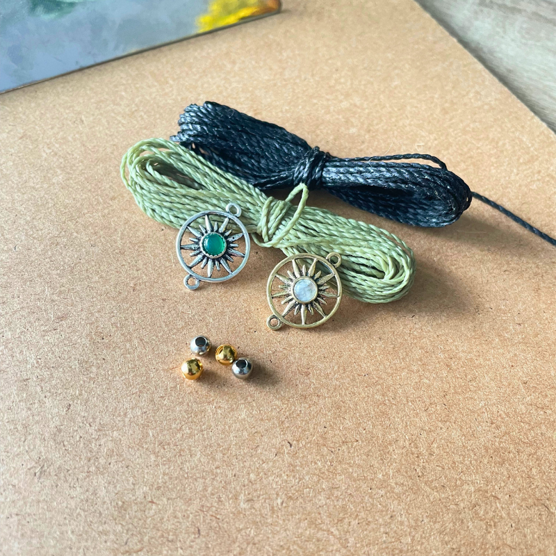 kit soleil micro-macramé