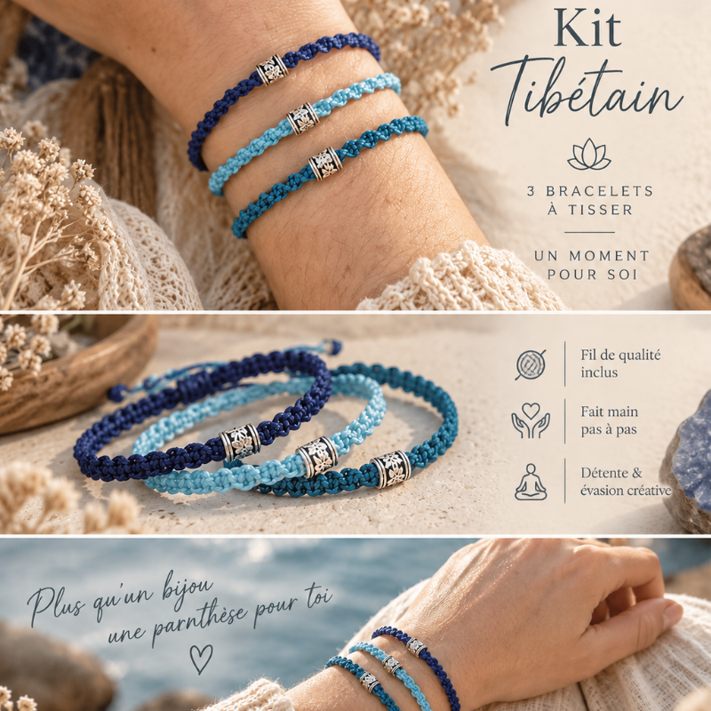 Kit Tibétain bleu