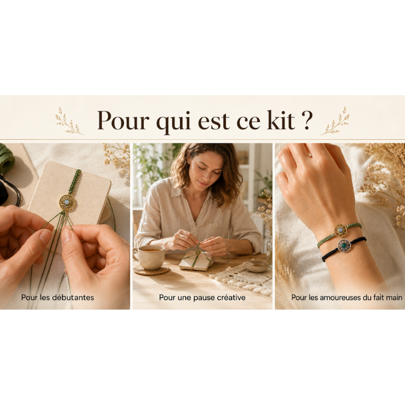 kit soleil micro macramé