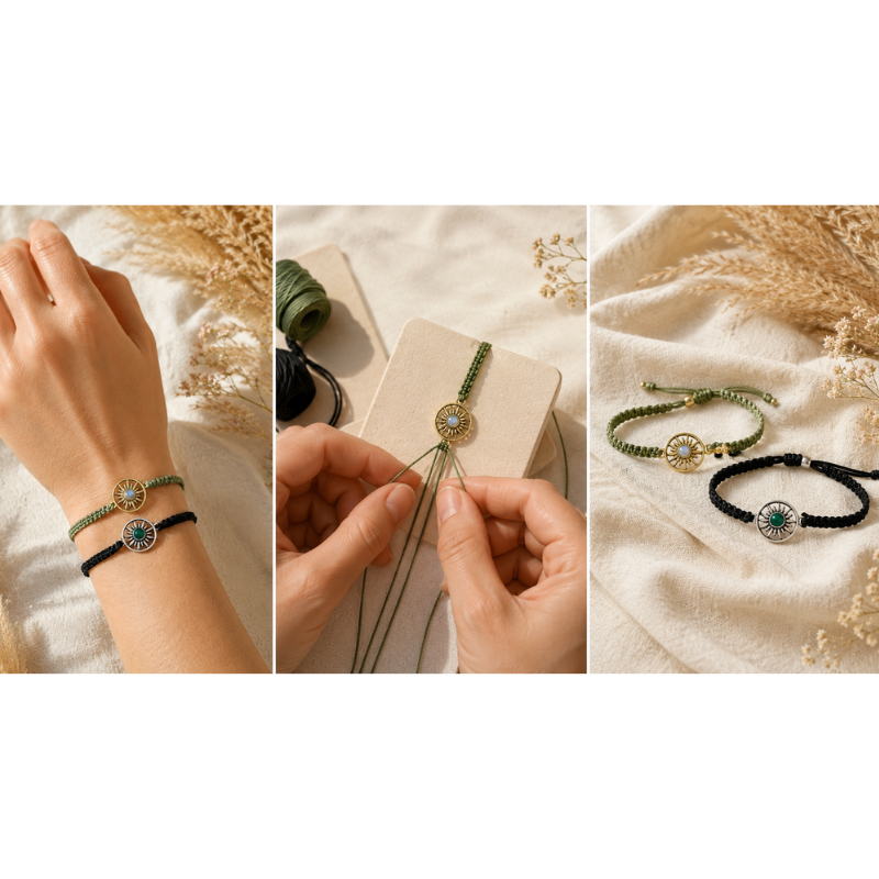 kit soleil micro macramé