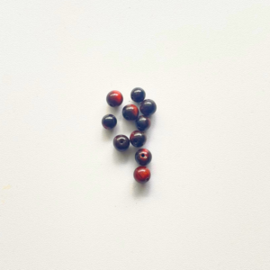 Perles Œil de Taureau 6 mm x10 Perles Œil de Taureau 6 mm x10 pierre naturelle trou 1 mm pour micro-macramé