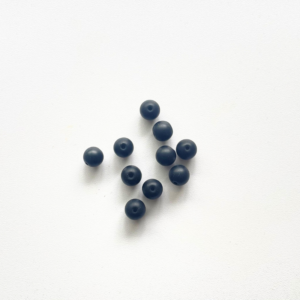 Perles Onix 8 mm x10 Perles Onix 8 mm x10 pierre naturelle trou 1 mm pour micro-macramé