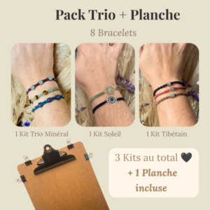 pack trio + planche pack trio + planche