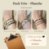 Pack trio + 1 planche