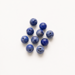perles sodalite x10