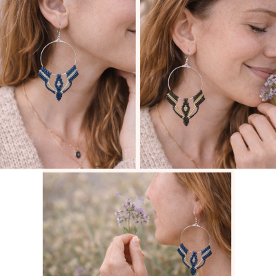 kit boucles d'oreilles